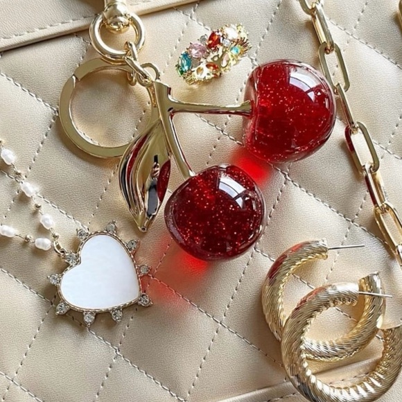 Park Lane “Cherry Pie” Handbag Charm/Keychain! BNIP!! - Picture 4 of 7